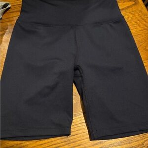 Bally Black High-Rise Bike Shorts